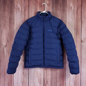 Marmot Mens Small Alassian Featherless Jacket 3M Thinsulate Navy Blue